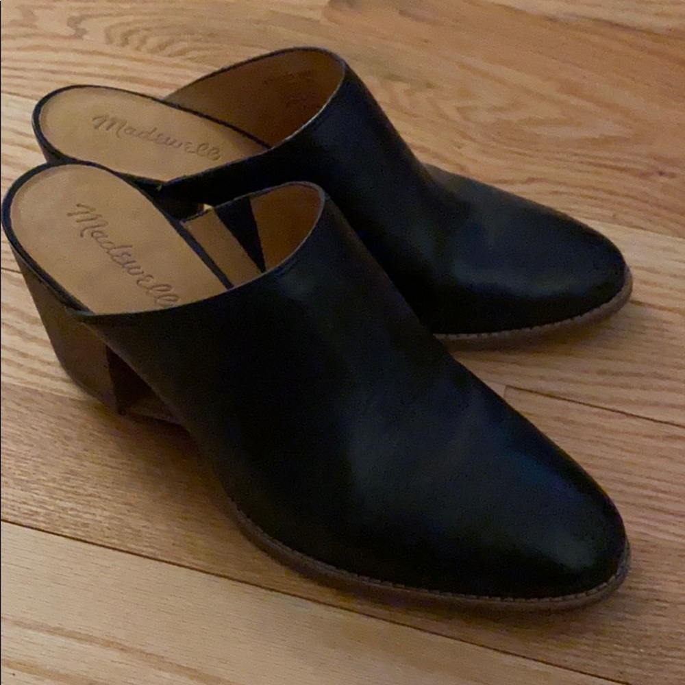Madewell heeled mules. Size 7.5